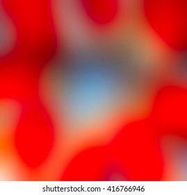 The variocolored blurred background and texture.