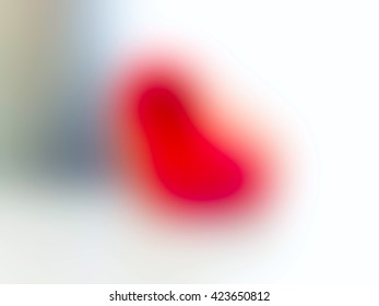 The variocolored blurred background and texture.