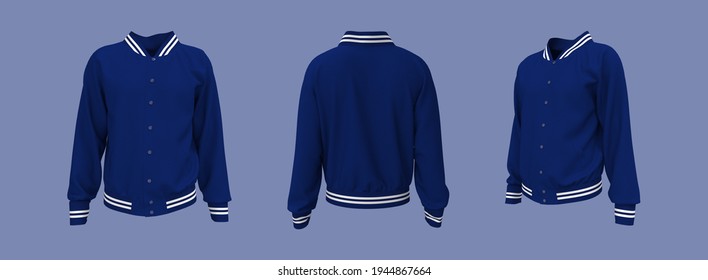 522 Blue varsity jacket Images, Stock Photos & Vectors | Shutterstock