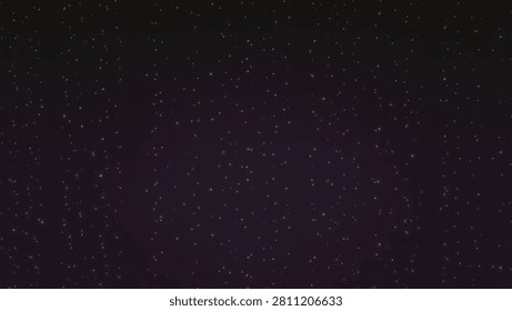 A vast night sky adorned with countless stars shining brightly against a dark backdrop. The scene captures the beauty of a clear evening, showcasing the cosmic wonders above.