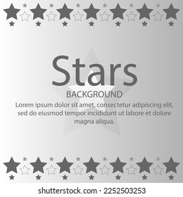 
Vector background with stars background