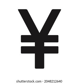 Vector China Currency Sign Icon. Stock Illustration Yuan CNY China Money  Symbol