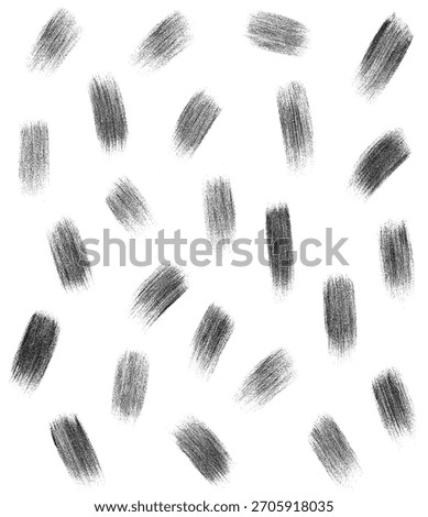 Vector design with scattered brush strokes. Suitable for t-shirt printing and many other applications.