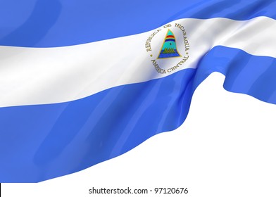 Vector Flags of Nicaragua