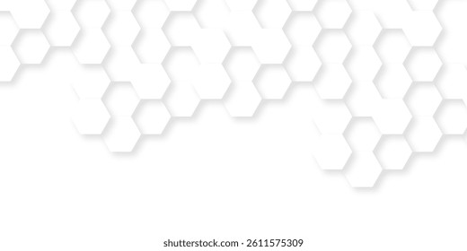 Vector hexagon and illustration hexagonal honeycomb pattern, Abstract hexagon polygonal pattern background. Background with hexagons.	