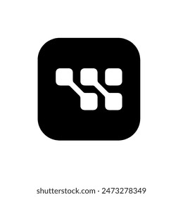 Vector icon design, logo design, app design with white background. Vector illustration
