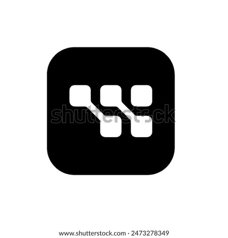 Vector icon design, logo design, app design with white background. Vector illustration