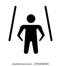 Vector icon of independence, highlighting autonomy and self-reliance in mental health.
