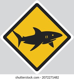 471 Road sign shark Images, Stock Photos & Vectors | Shutterstock