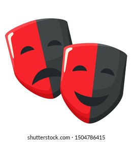 Comedy Tragedy Masks Images, Stock Photos & Vectors | Shutterstock