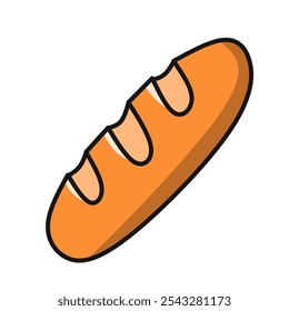 Vector illustration design of fast food in the form of bread. Colorful fast food vector design in flat style - Powered by Shutterstock