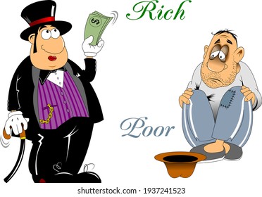 Rich People Cartoon Images Stock Photos Vectors Shutterstock