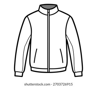 A vector illustration white