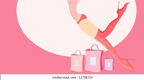 vector image of buyer in free fall