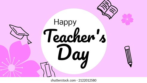 1,532 Happy teachers day images Images, Stock Photos & Vectors ...