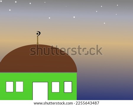 vector of masque flat design