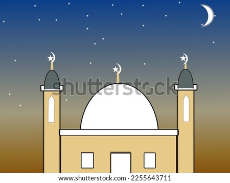 vector of masque flat design