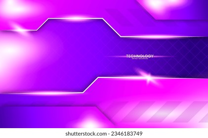 Vector modern colorful technology background