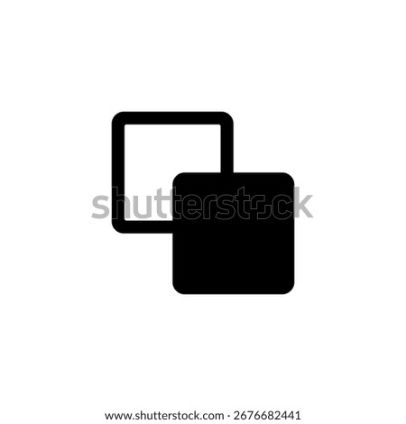 Vector Step Backward Icon – Undo Action Symbol, Previous Step Button for Interface, Editing, and Navigation Design