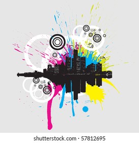 Vector Urban Background