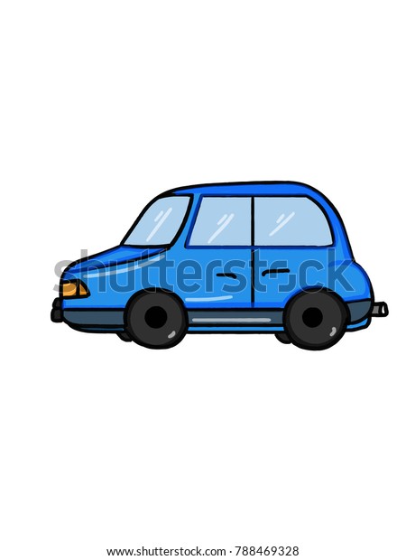 vehicle car \
illustration cartoon drawing\
coloring