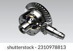 Vehicle Differential Gear Hub Assembly with hub section