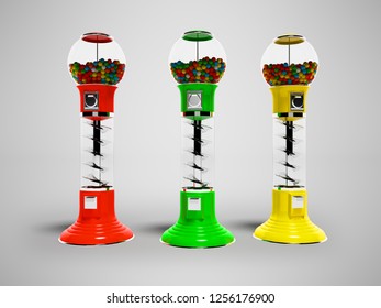 133 3d bubble gum machine Images, Stock Photos & Vectors | Shutterstock