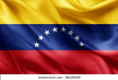 Venezuela Flag Of Silk 