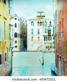 Venice (Italy) In Watercolor