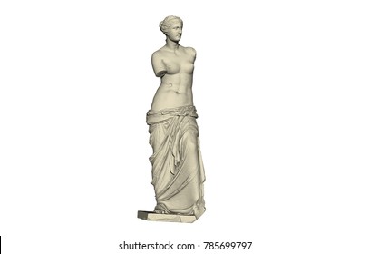 Venus Of Milo 3D Rendering