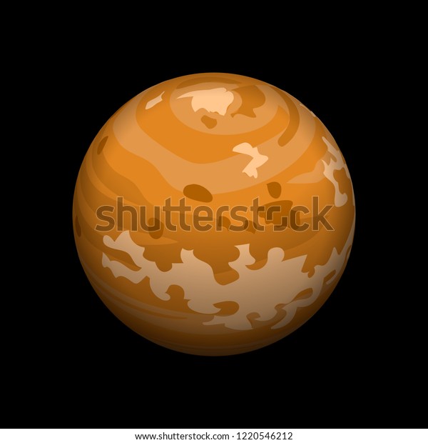 Venus planet icon. Isometric of venus planet\
icon for web design\
isolated
