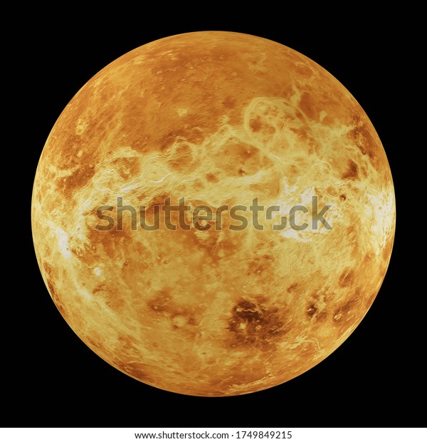 Venus planet in space. 3d\
rendering.