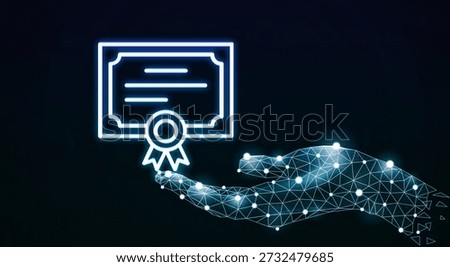 Verified Digital Diploma and Certification Technology Background