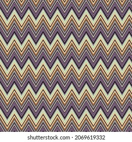 Versatile Useful Zigzag Pattern. Background. Perfect Pattern For Packaging And Embellishment. Hand Drawn In Photoshop