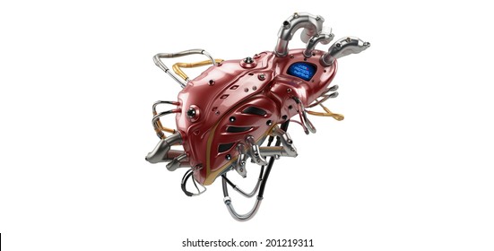 VERSION 2.0. Artificial Robotic Internal Organ - Steel Liver With Sensor / Liver Protocol Systems