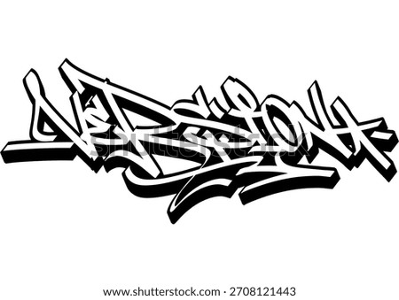 Version, awesome graff tagging design for you 