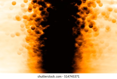 Vertical Dark Beer Bokeh Background