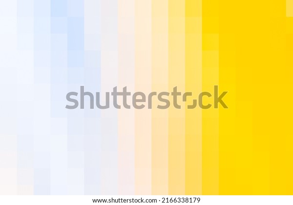 Vertical divided in half saturated yellow and\
light blue pixel\
backdrop