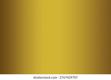 Vertical gold gradient is being shown in flat vector style with metallic center and bronze edges. Abstract, colorfield, fade, minimal, smooth, warm, tonal