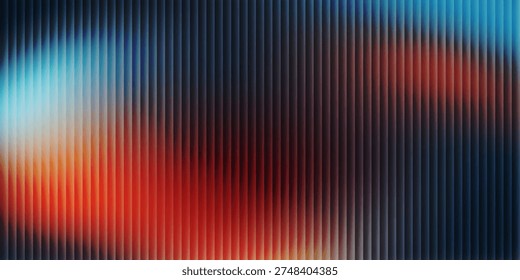 a vertical gradient with alternating stripes of red, blue, and black. The stripes are evenly spaced and create a dynamic, linear pattern. The colors transition smoothly, with the red and blue blending into the black, creating a visually striking effect. The overall composition is abstract and modern, use as a background or texture in various projects.