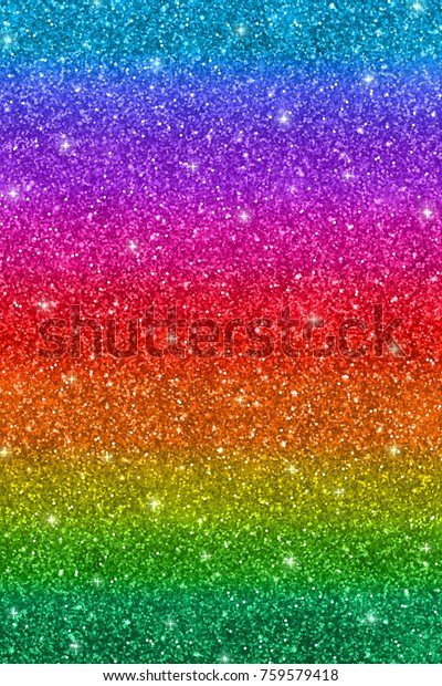 Vertical Multicolored Glitter Background Stock Illustration 759579418