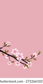 Fondo rosa Vertical con