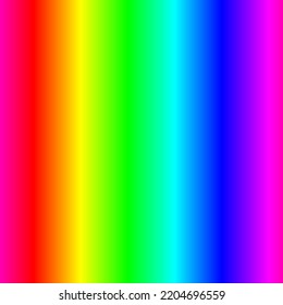 Vertical Rainbow Color Gradient For Background