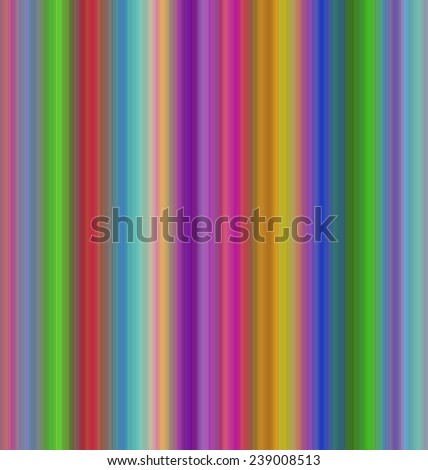 Vertical rainbow colored stripey pattern - illustration