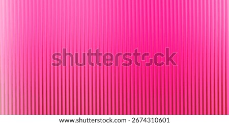 A vertical ribbed texture with a gradient from hot pink on the left, becoming lighter pink towards the center and fading to white on the far left.