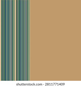 Vertical Stripes Seamless Pattern Background in Fallow, Indigo Dye, Peach Puff and Castleton Green Colors