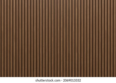 Vertical wooden slats texture for interior decoration, Texture wallpaper background, backdrop Texture for Architectural 3D rendering.
