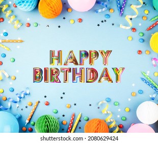 Very attattractive 3d illustration design for happy birthday  - Powered by Shutterstock