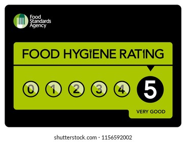 VERY GOOD Food Hygiene Rating From The United Kingdom Food Standards Agency