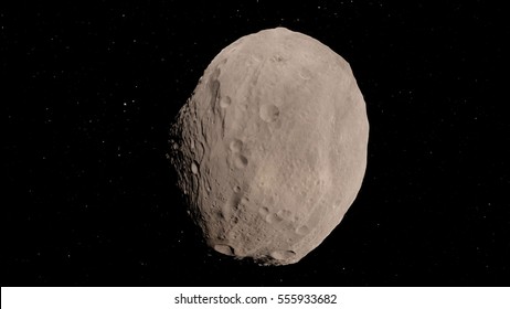 Vesta Asteroid (Elements Of This Image Furnished By NASA)